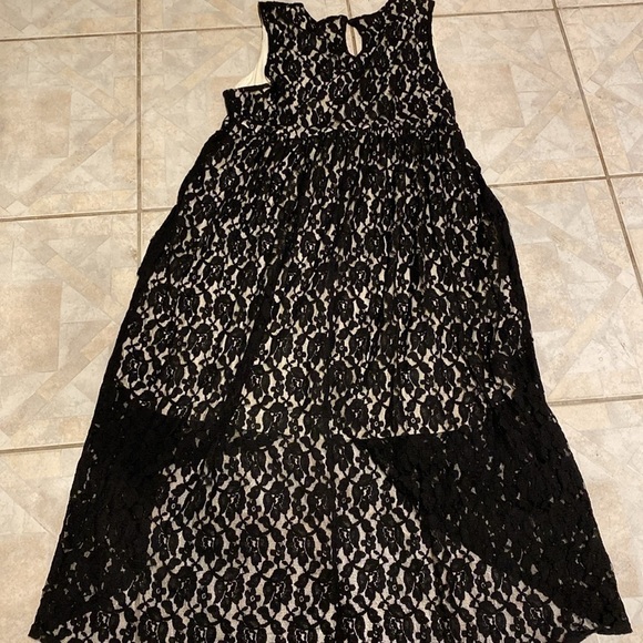 B womens Torrid sleeveless stretch high low lined regular dress size 3 - Picture 4 of 8